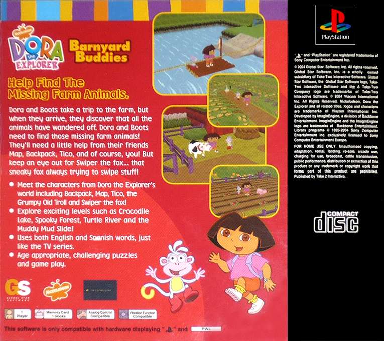 Dora the Explorer : Barnyard Buddies - Dos