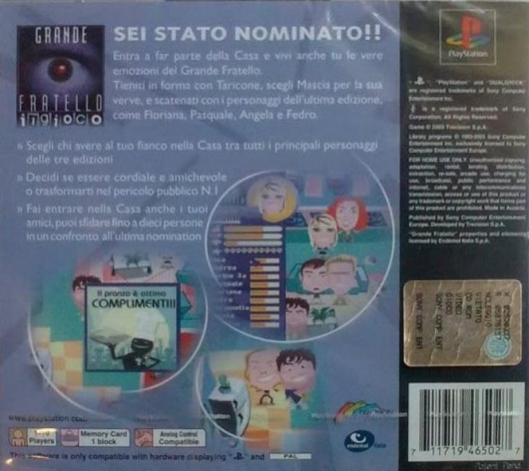 Grande Fratello - Il Gioco dos