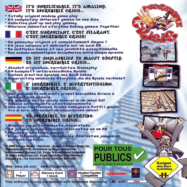 Incredible Crisis - Dos