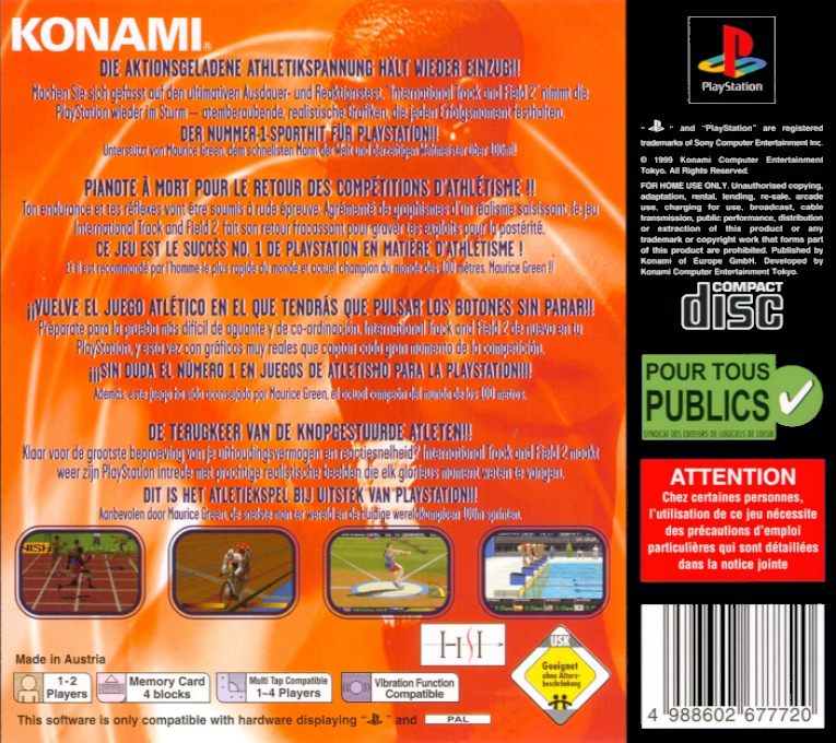 International Track & Field dos