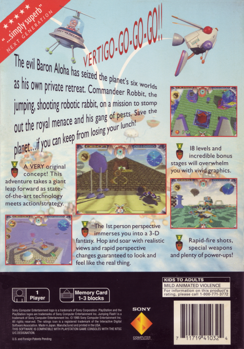 Jumping Flash! - Dos