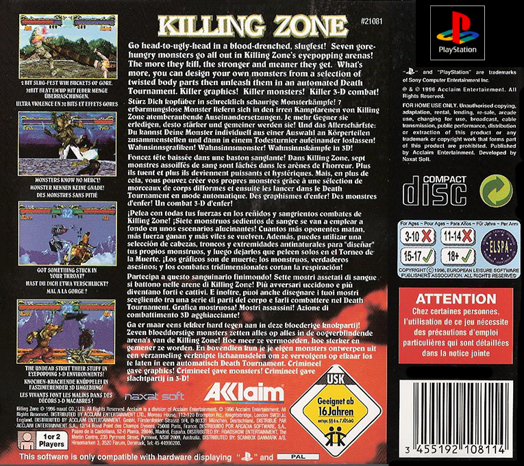 Killing Zone dos