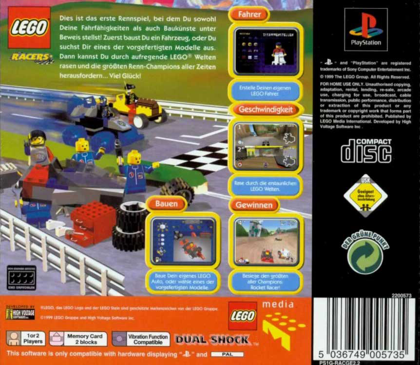 LEGO Racers dos