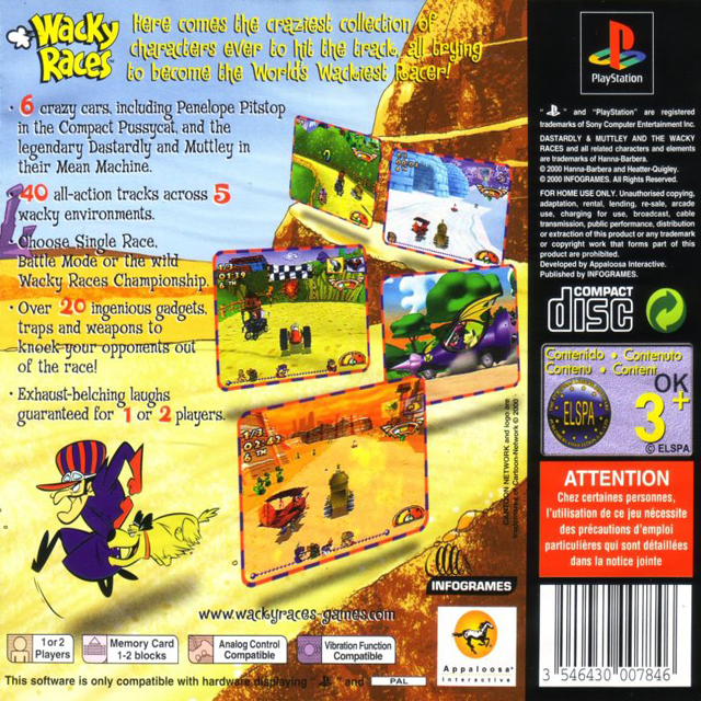 Les Fous du Volant dos