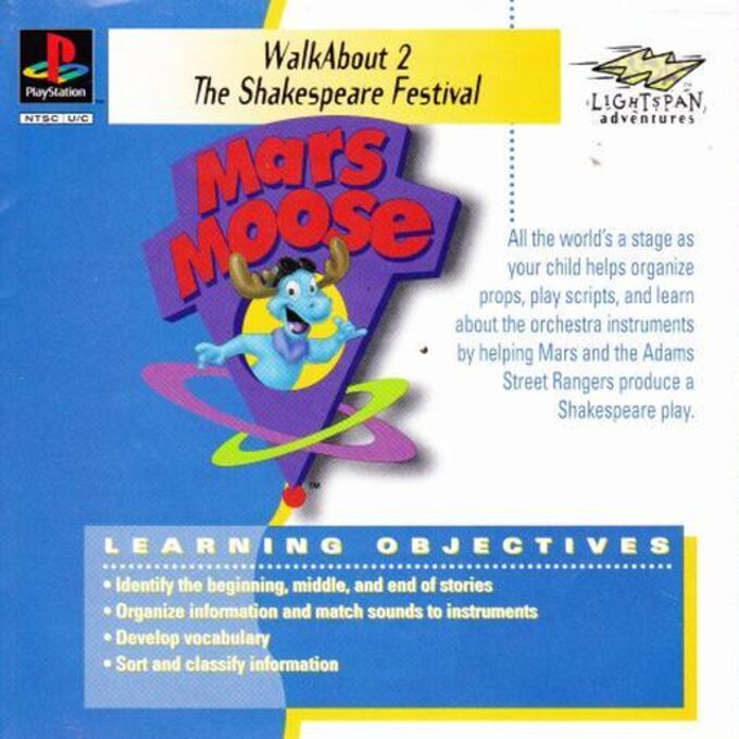 Mars Moose Adventure - WalkAbout 2 - The Shakespeare Festival