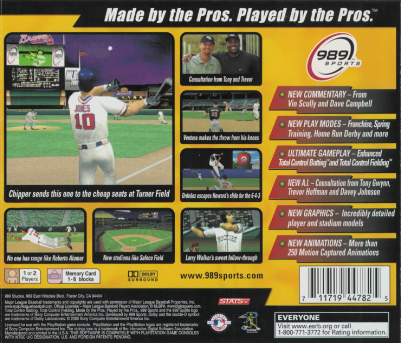 MLB 2001 - Dos