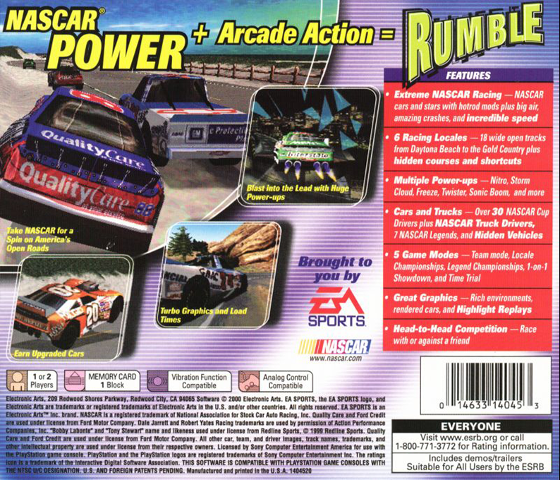NASCAR Rumble - Dos