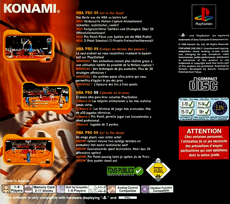 NBA in the Zone '98 - Dos