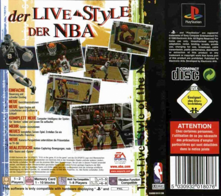 NBA Live 96 - Dos