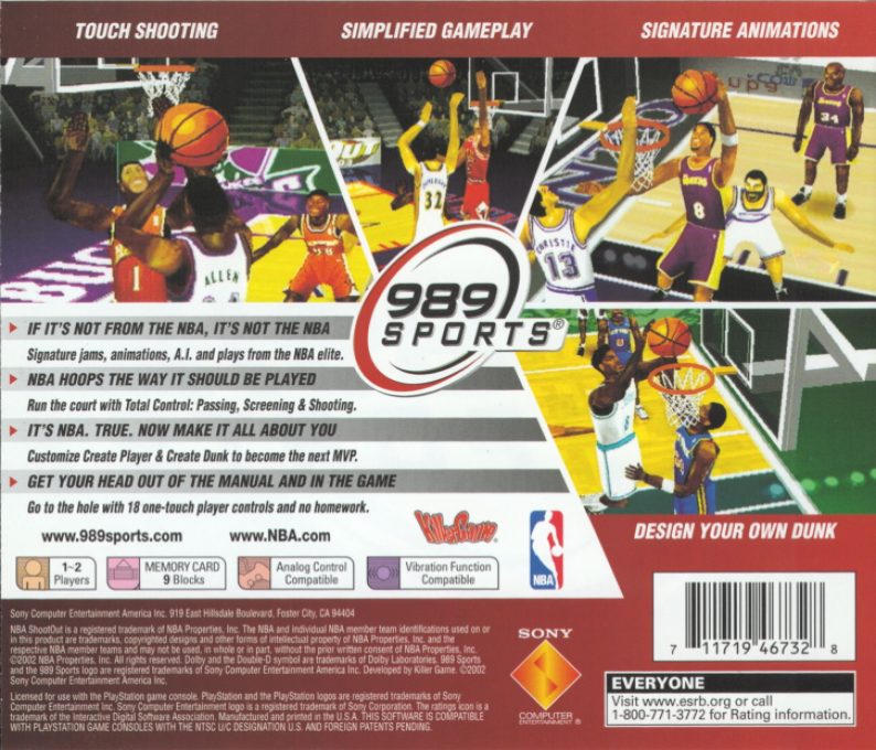 NBA ShootOut 2003 - Dos