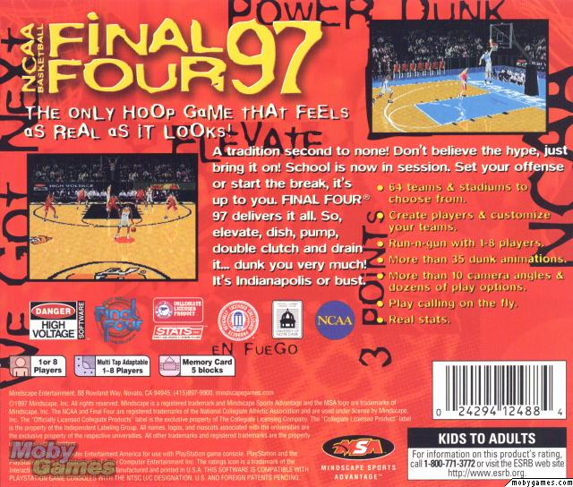 NCAA Basketball Final Four 97 - Dos