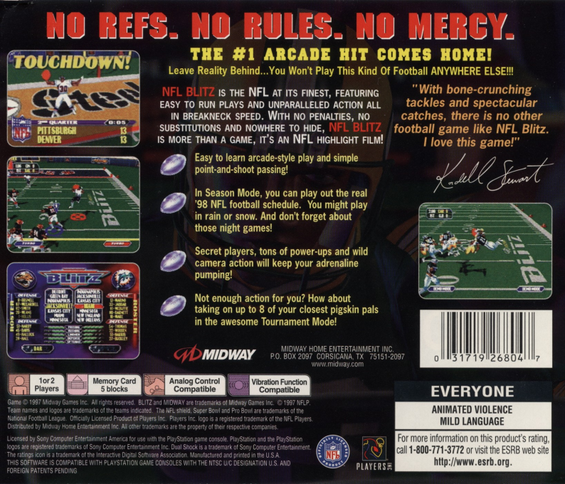 NFL Blitz - Dos