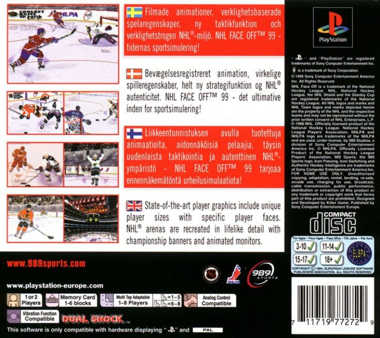 NHL FaceOff 99 - Dos
