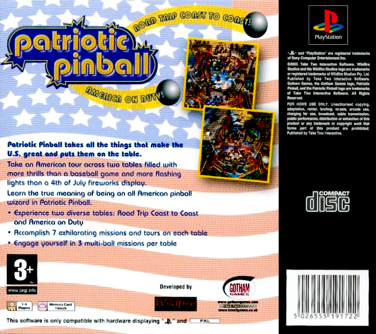 Patriotic Pinball - Dos