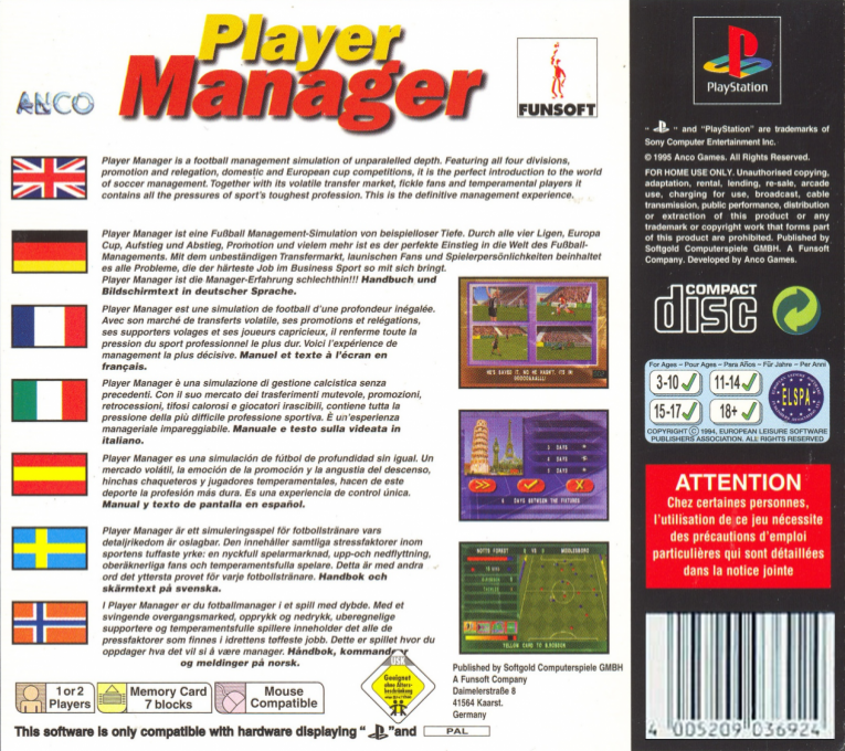 Player Manager dos