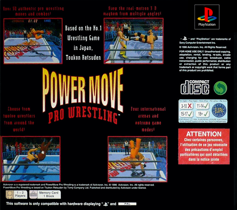 Power Move Pro Wrestling - Dos