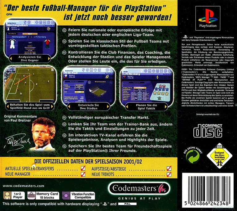Roger Lemerre : La Selection des Champions 2002 - Dos