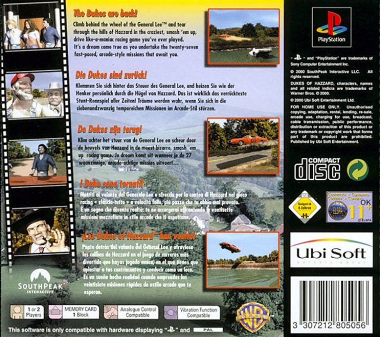 Shérif Fais-Moi Peur 2 - Dos