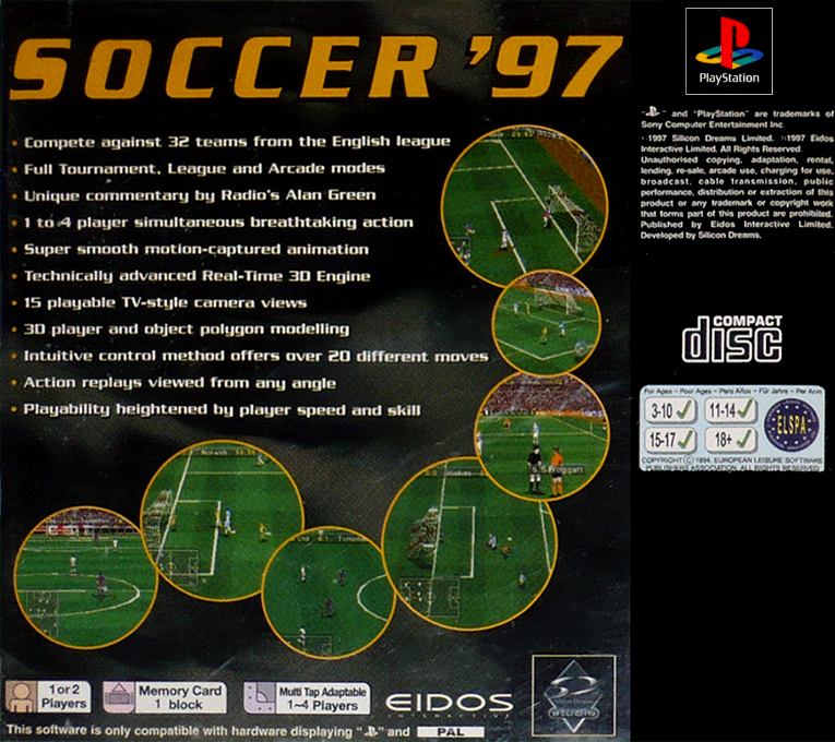 Soccer '97 dos