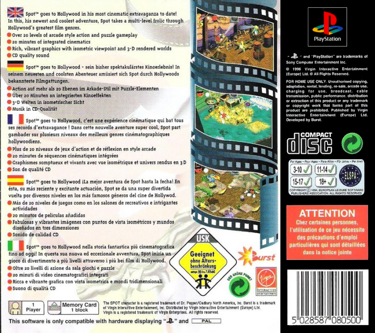 Spot Goes to Hollywood - Dos