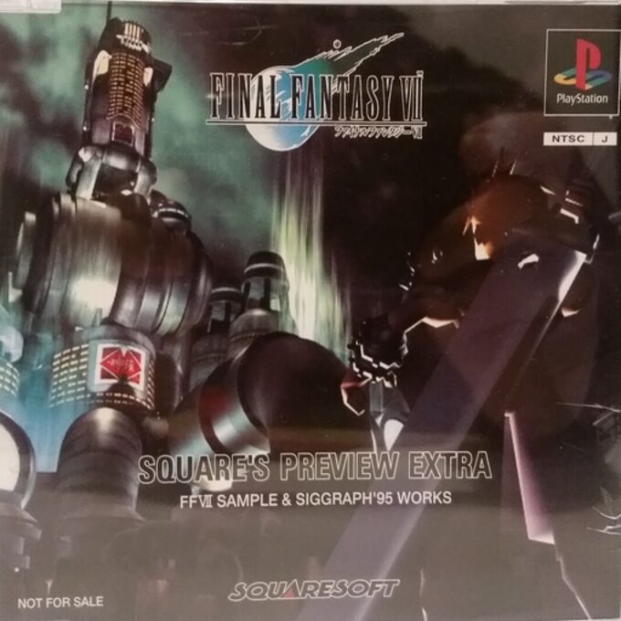 Square's Preview Extra - FF VII Sample & SIGGRAPH '95 Works