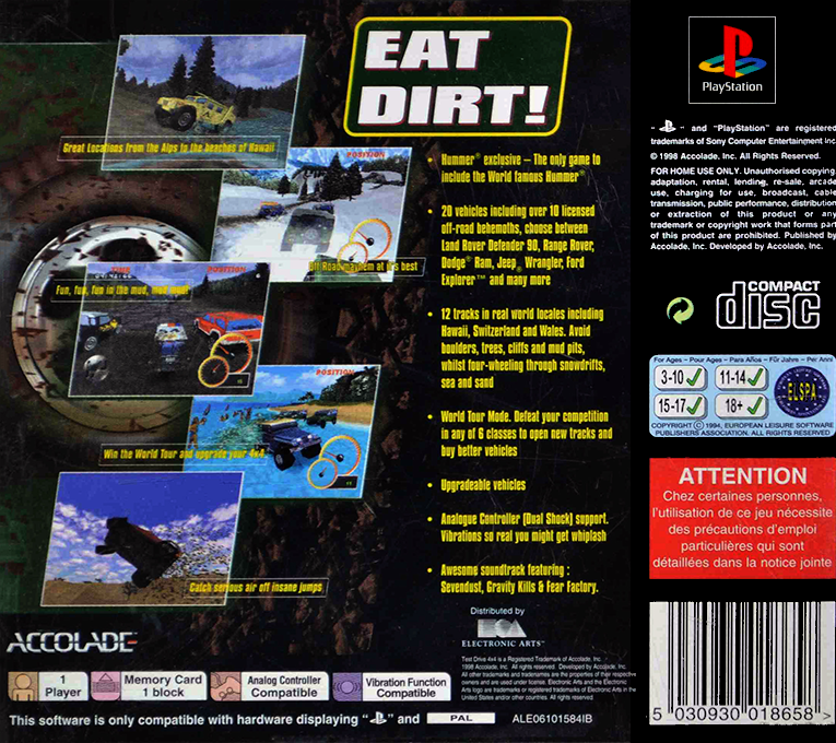 Test Drive Off-Road - Dos