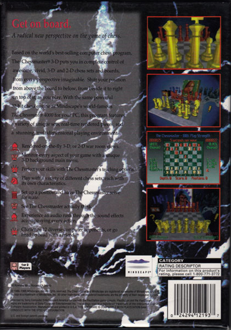 The Chessmaster 3-D dos