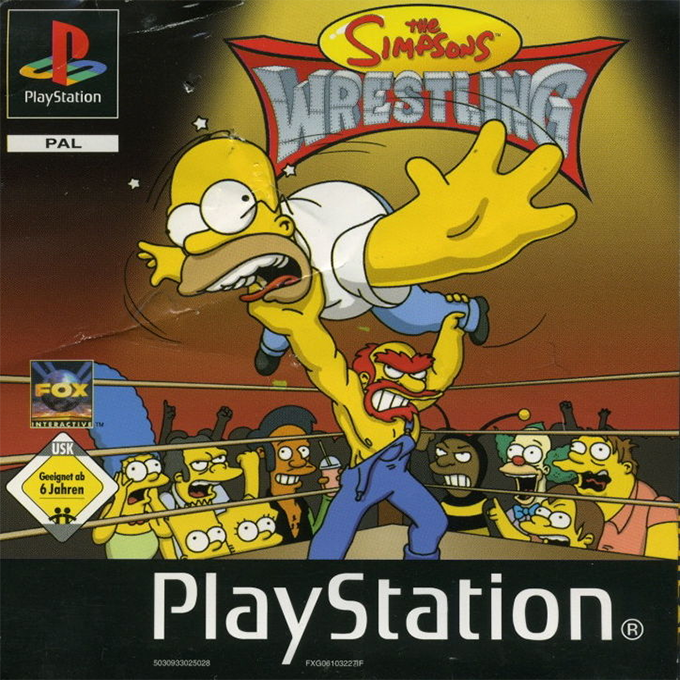 The Simpsons Wrestling