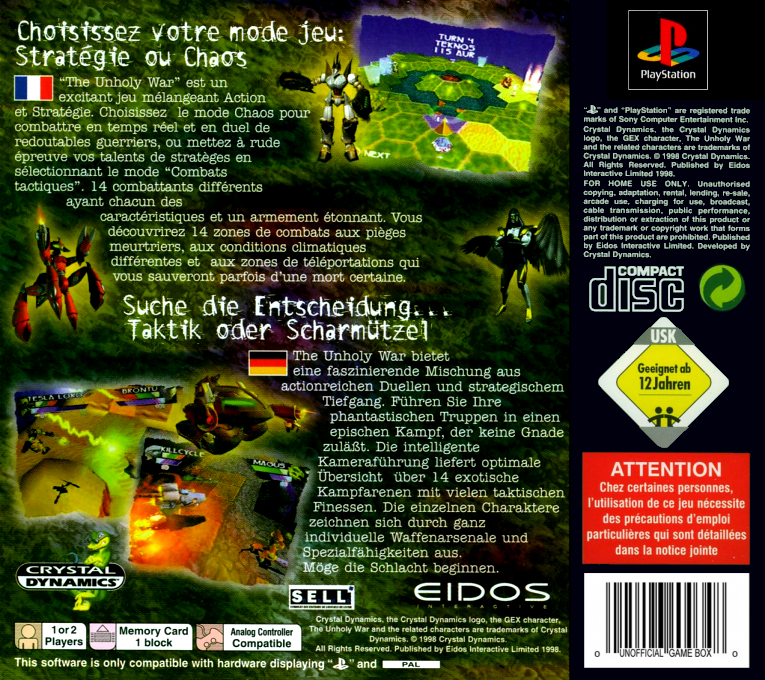 The Unholy War - Dos