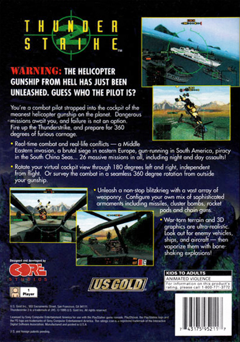 Thunderstrike 2 - Dos