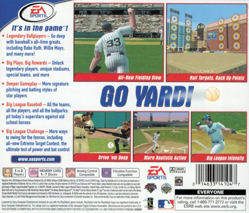 Triple Play 2001 - Dos