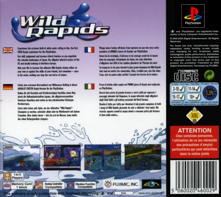 Wild Rapids dos