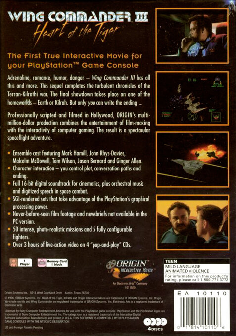 Wing Commander III : Heart of the Tiger - Dos