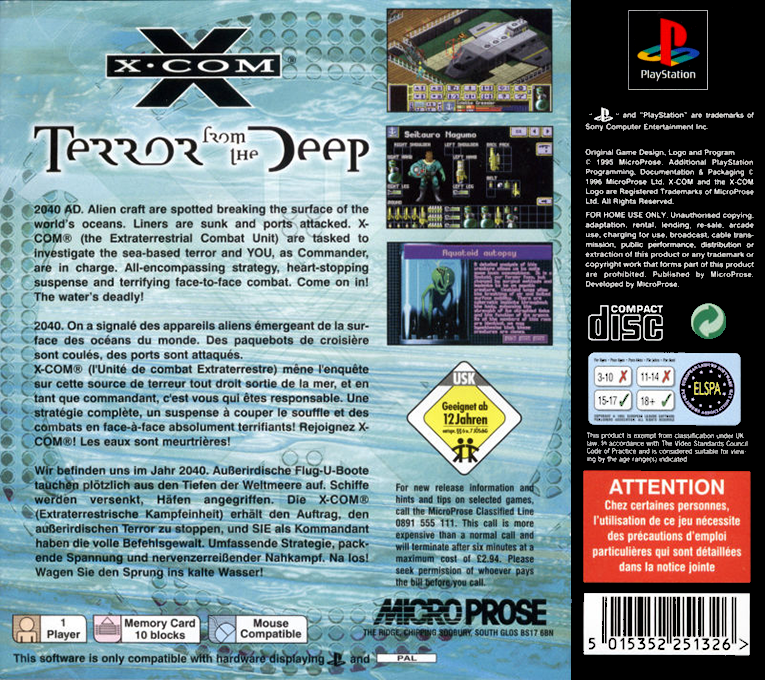X-com - Terror From The Deep dos