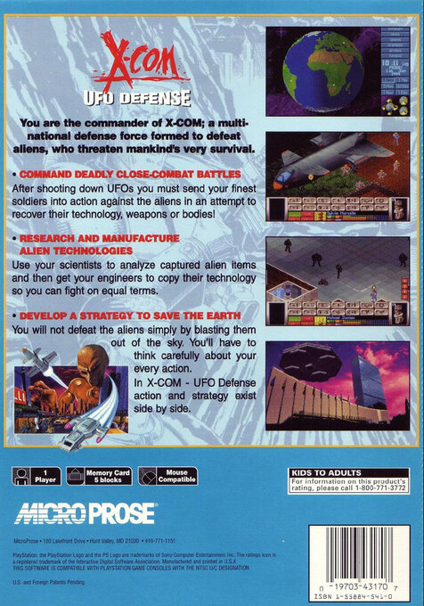 X-COM : UFO Defense - Dos