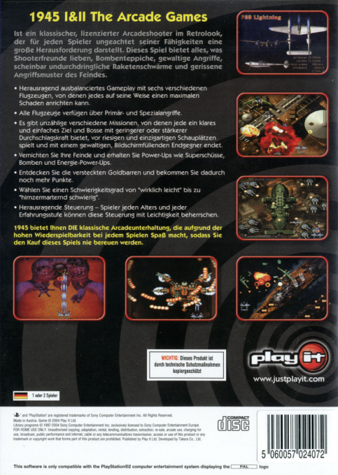 1945 1 And 2 - The Arcade Games - Dos