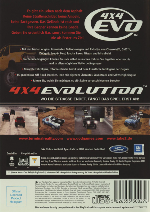 4x4 Evolution - Dos