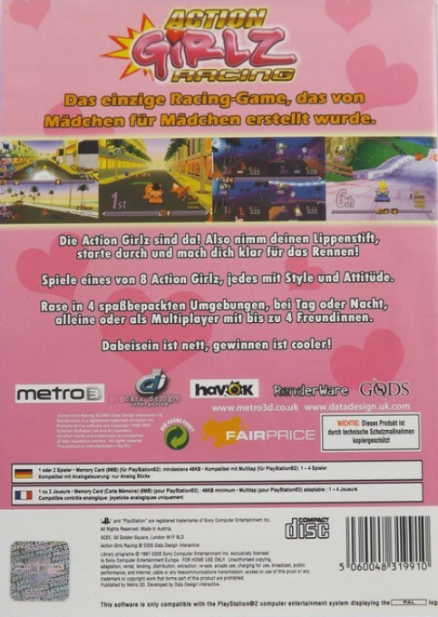 Action Girlz Racing - Dos