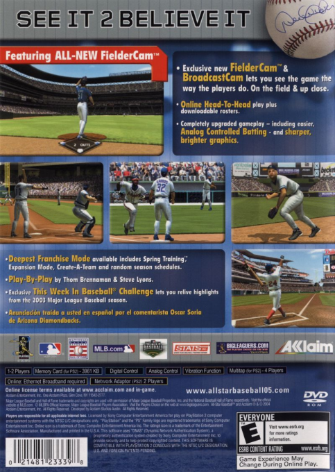 All-Star Baseball 2003 featuring Derek Jeter - Dos