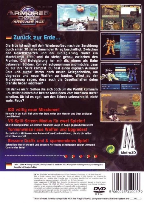 Armored Core 2 : Another Age - Dos