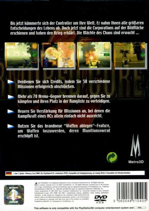 Armored Core 3 dos