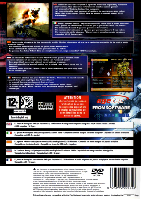 Armored Core : Silent Line - Dos