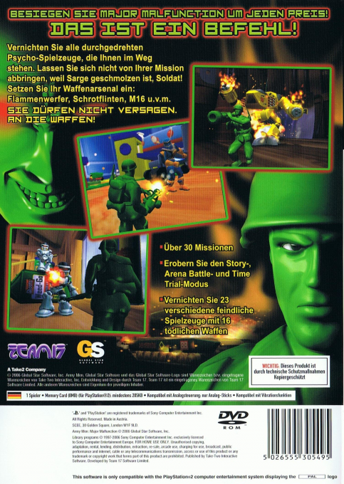 Army Men - Major Malfunction - Dos