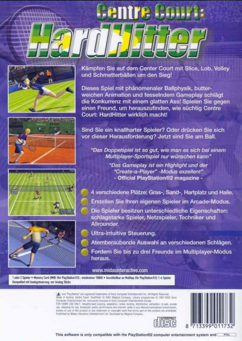 Arnaud Clément Tennis dos