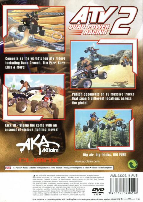 ATV : Quad Power Racing 2 - Dos