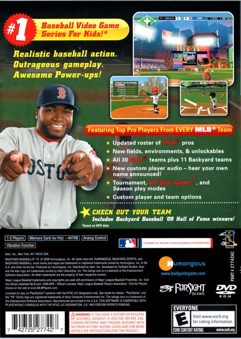 Backyard Baseball '10 - Dos