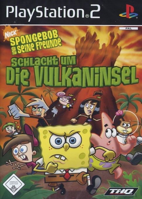 Bob l'Eponge et ses Amis : Attaque sur l'Ile du Volcan