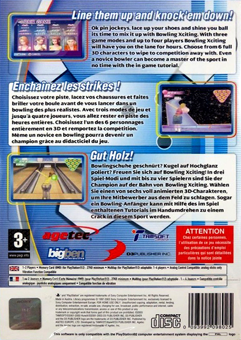 Bowling Xciting - Dos