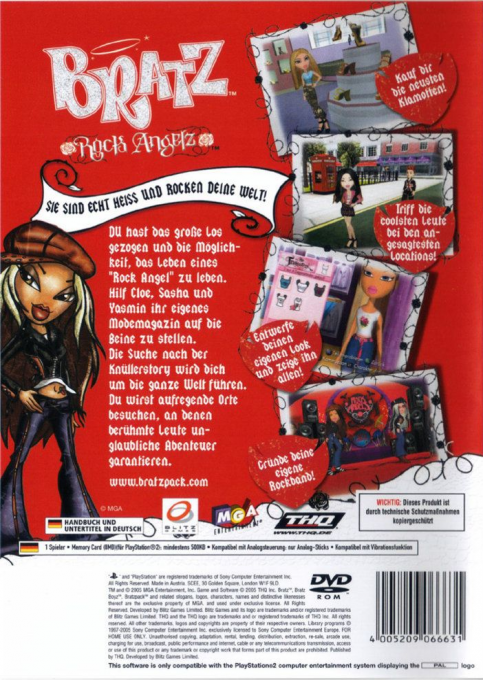 Bratz : Rock Angelz - Dos