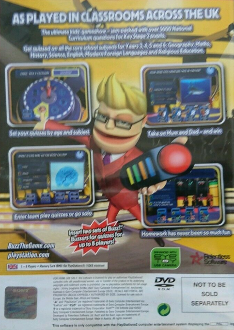 Buzz ! - The Schools Quiz - Dos